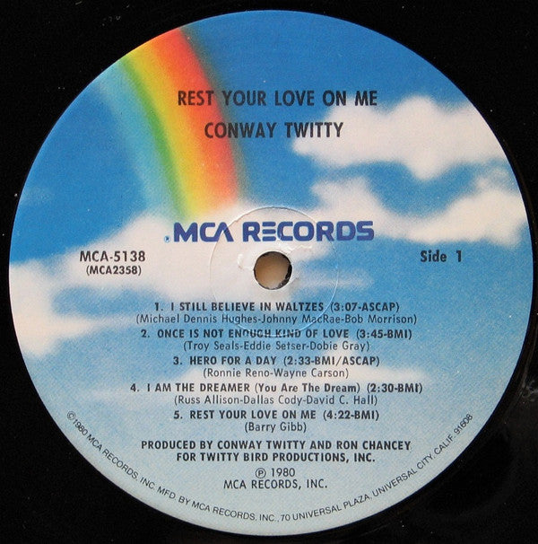 Rest Your Love On Me