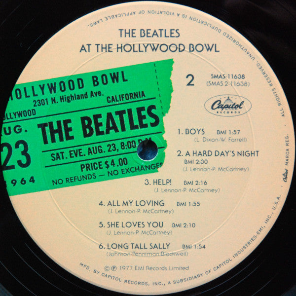 The Beatles At The Hollywood Bowl