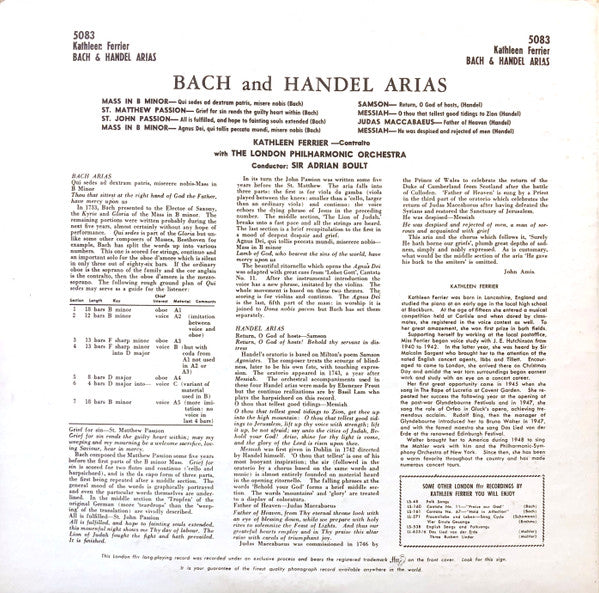 A Recital Of Bach And Handel Arias