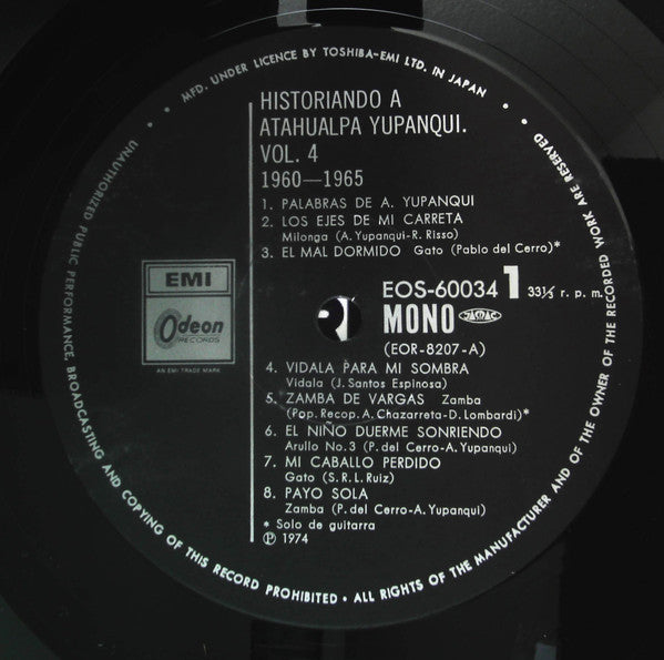 Historiando A Atahualpa Yupanqui Vol.4 1960-1965