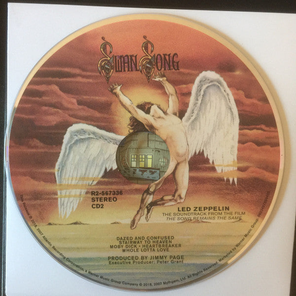 The Soundtrack From The Film Led Zeppelin The Song Remains The Same