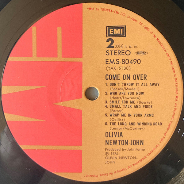 Come On Over = 水のなかの妖精