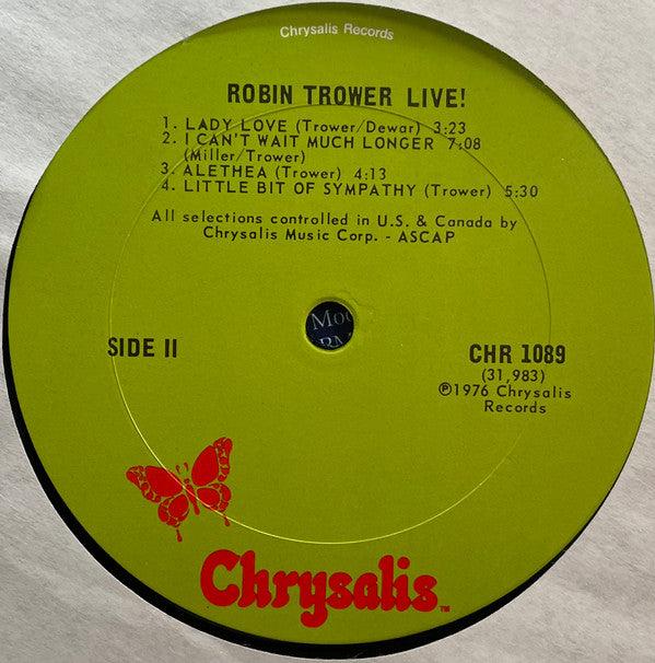 Robin Trower Live!