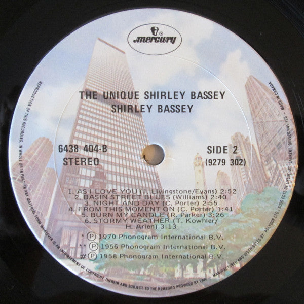 The Unique Shirley Bassey