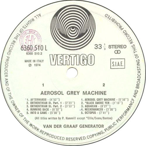 The Aerosol Grey Machine