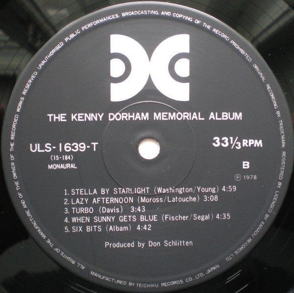 The Kenny Dorham Memorial Album