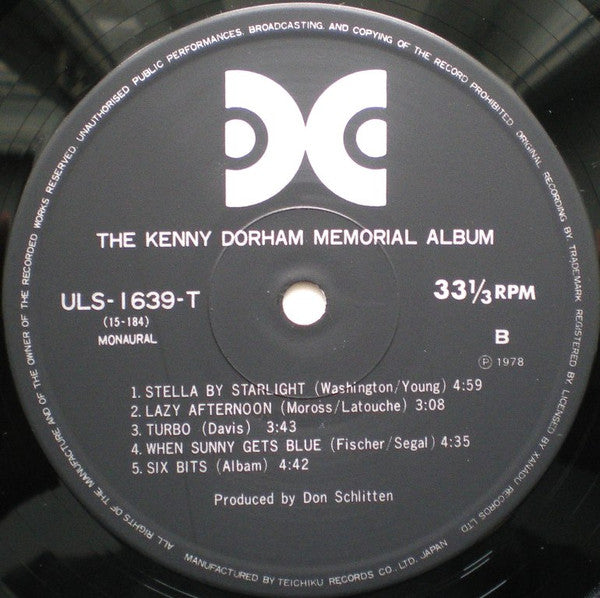 The Kenny Dorham Memorial Album