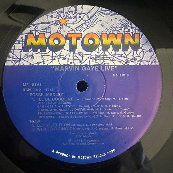 Marvin Gaye Live!