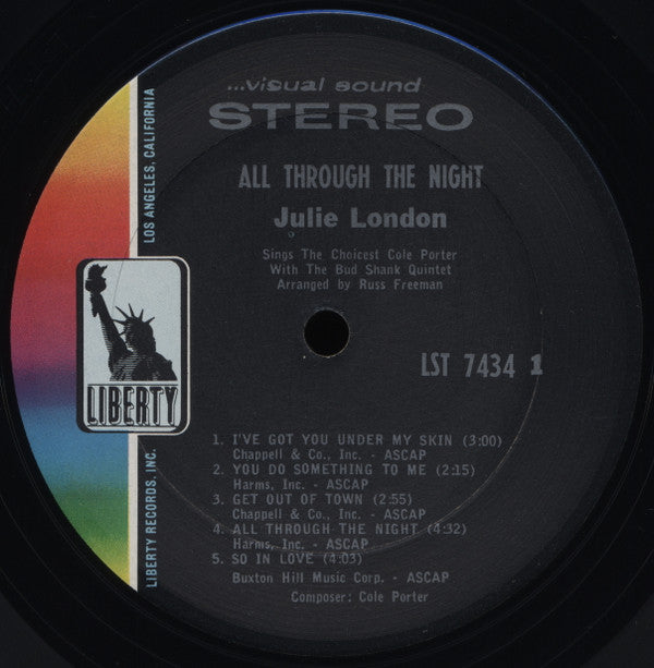 All Through The Night (Julie London Sings The Choicest Of Cole Porter)