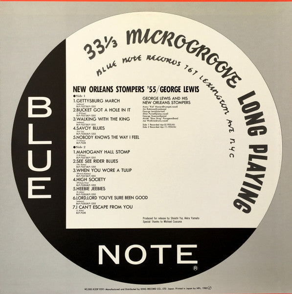 George Lewis And His New Orleans Stompers (Volume 1)