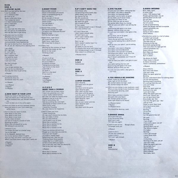 Saturday Night Fever (The Original Movie Sound Track)