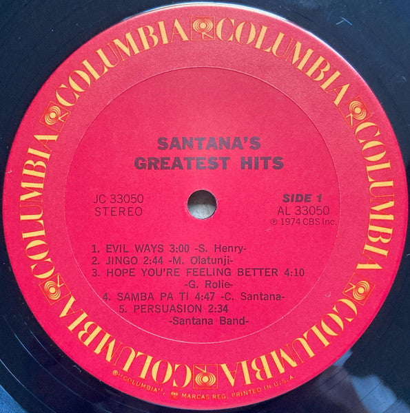 Santana's Greatest Hits