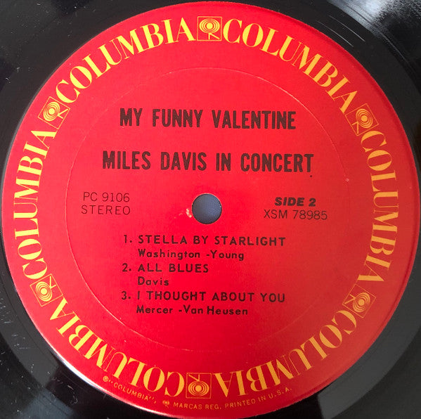 My Funny Valentine - Miles Davis In Concert