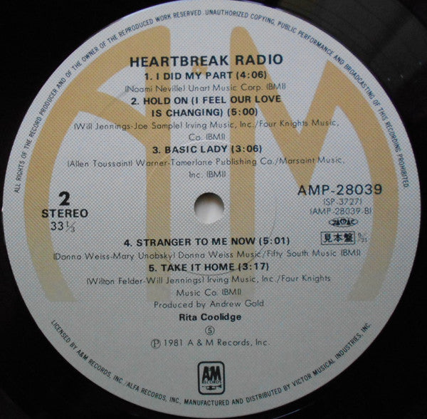 Heartbreak Radio = ハートブレイク・ラジオ