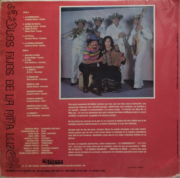 Release: Arrinconala-Vinyl-US-1982-TLP 601-13392449