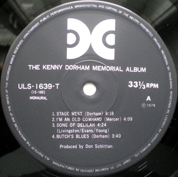 The Kenny Dorham Memorial Album