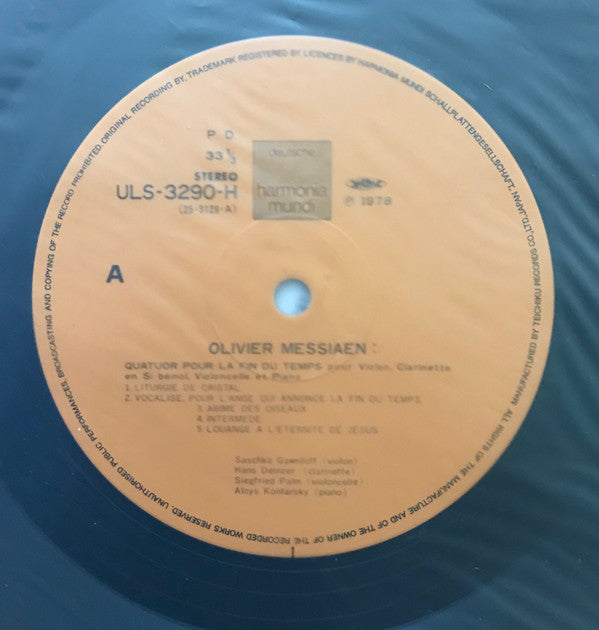 Quatuor Pour La Fin Du Temps