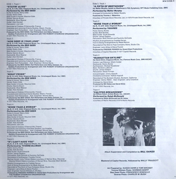 Saturday Night Fever (The Original Movie Sound Track)