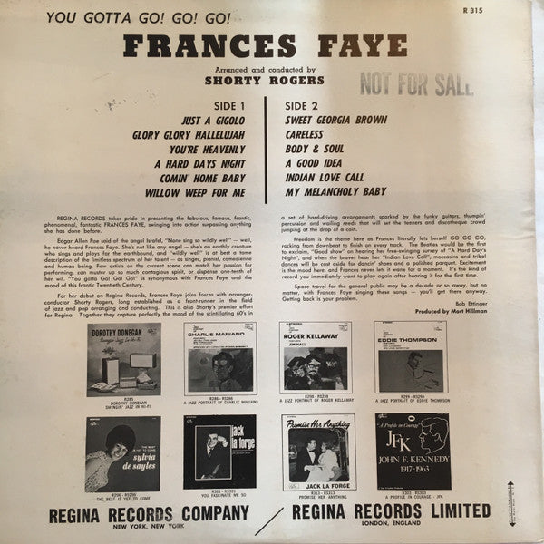 You Gotta Go! Go! Go!