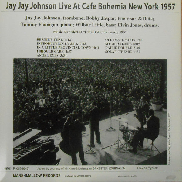 Live At Cafe Bohemia New York 1957