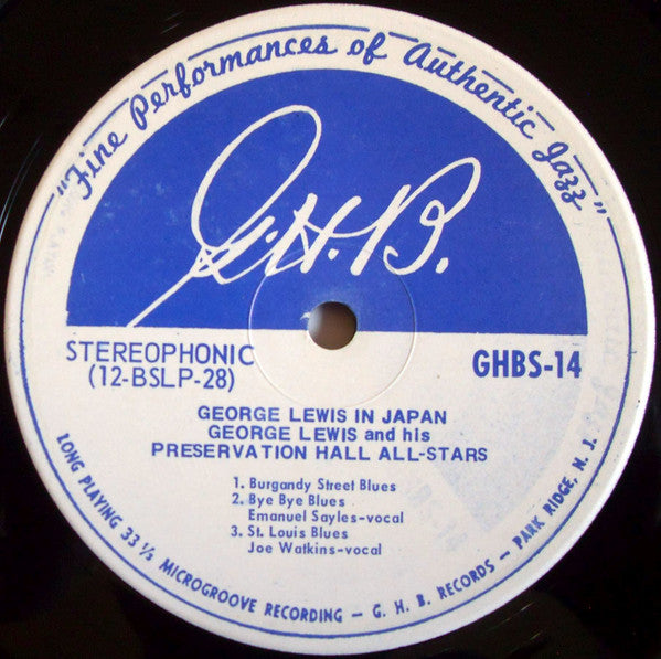 George Lewis In Japan Volume One