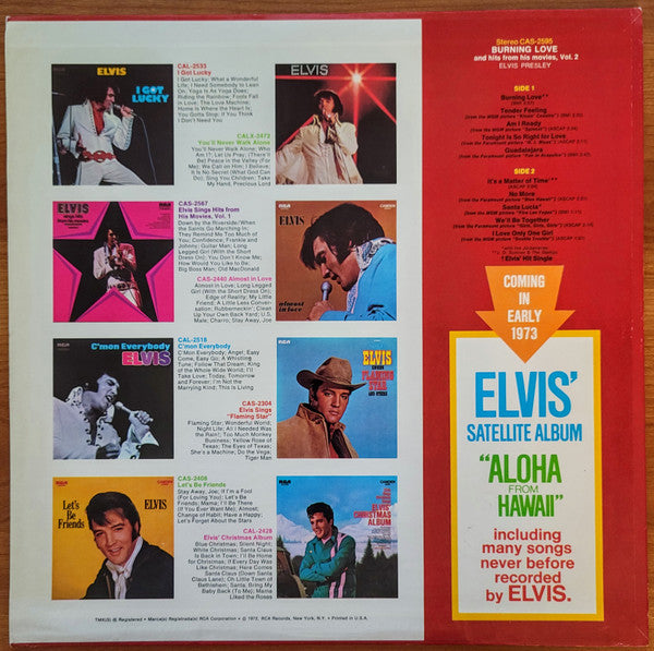 Burning Love And Hits From His Movies Vol. 2