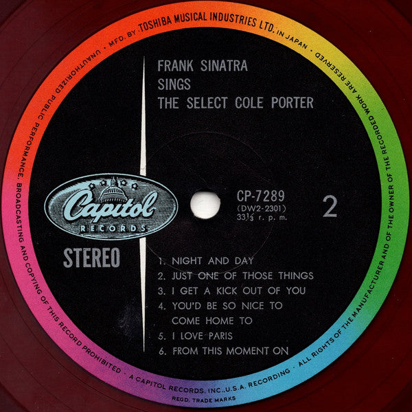 Sings The Select Cole Porter
