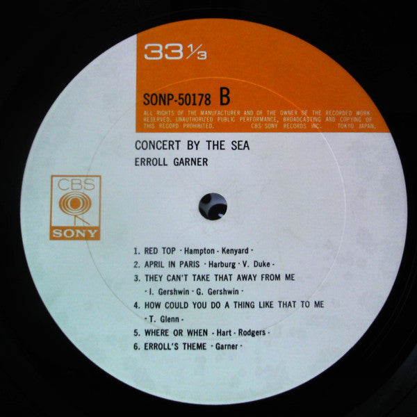 Concert By The Sea = コンサート・バイ・ザ・シー