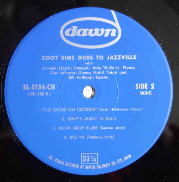 Zoot Sims Goes To Jazzville