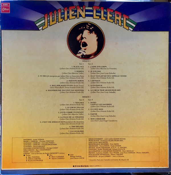 Julien Clerc (Enregistrement Public 1977)