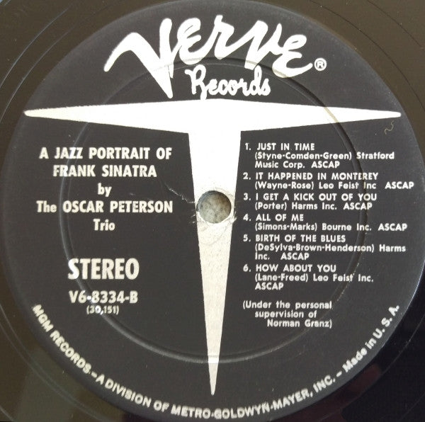 A Jazz Portrait Of Frank Sinatra