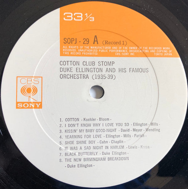 Cotton Club Stomp (1935-39)