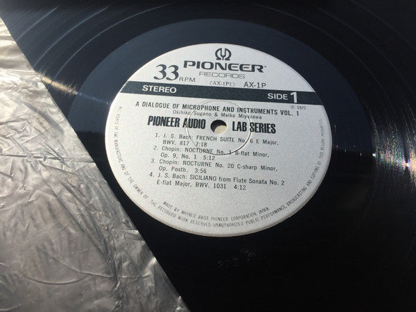 A Dialogue Of Microphones & Instruments vol.1