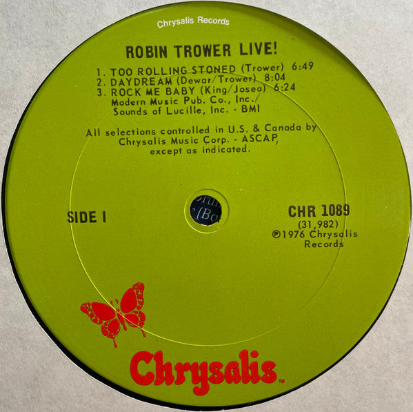 Robin Trower Live!