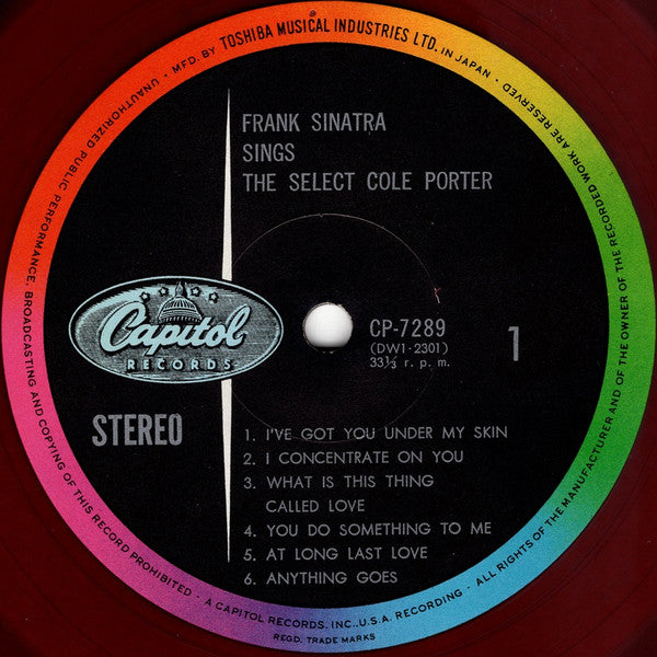 Sings The Select Cole Porter