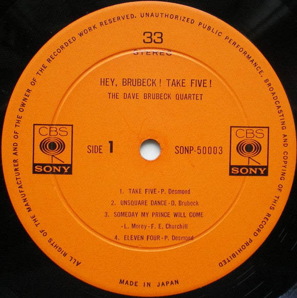 Hey Brubeck, Take Five