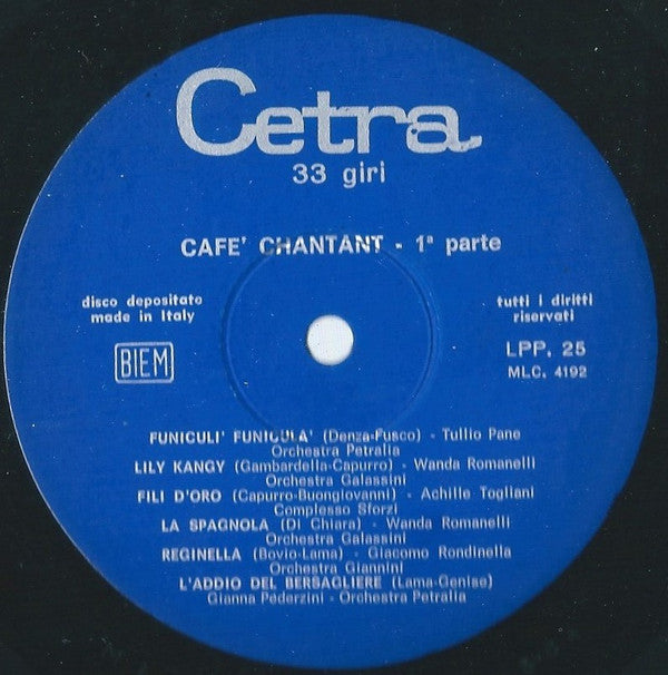 Master Release: Cafè Chantant - 1ª Parte by Various