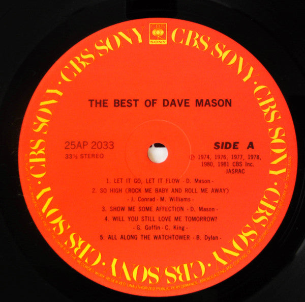 The Best Of Dave Mason