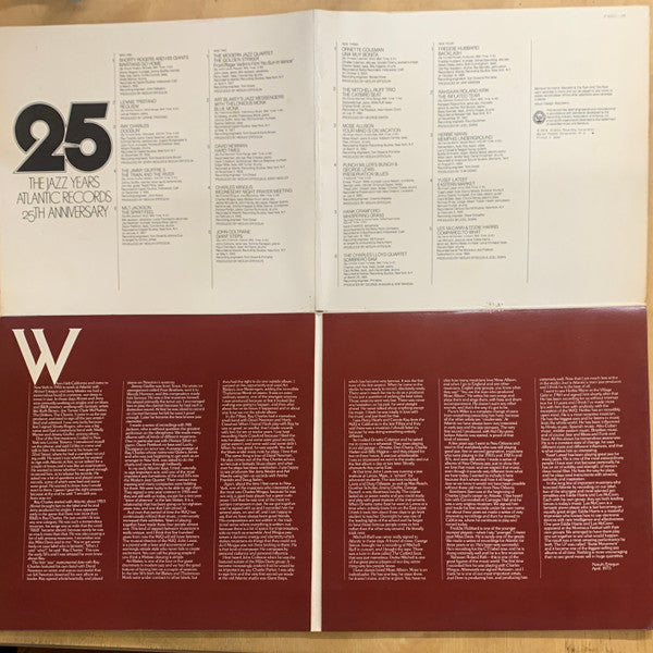 The Jazz Years 25th Anniversary