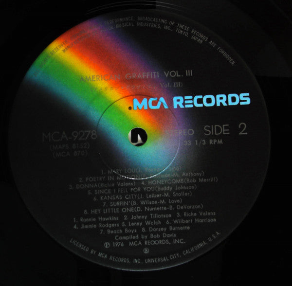American Graffiti, Vol. III