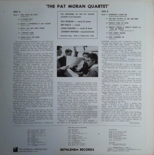 Pat Moran Quartet