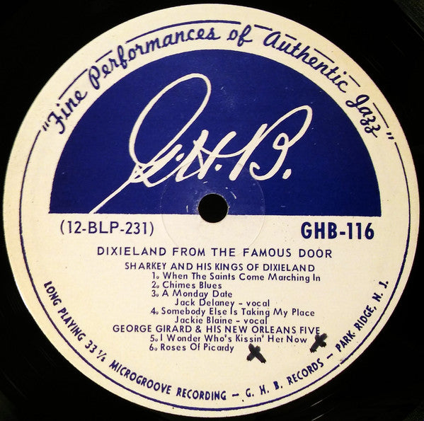 Dixieland From The Famous Door