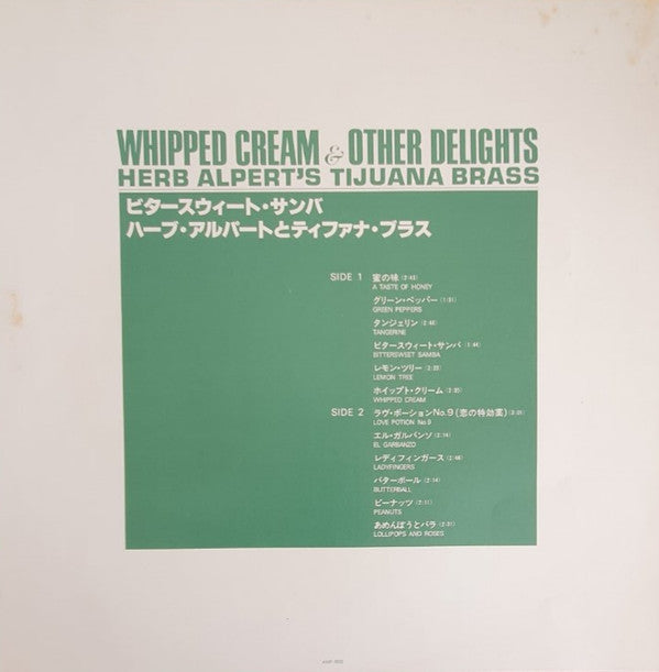 Whipped Cream & Other Delights