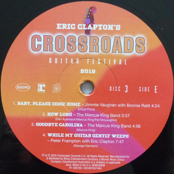 Eric Clapton's Crossroads Guitar Festival 2019