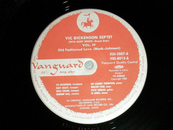 Vic Dickenson Septet Volume 4
