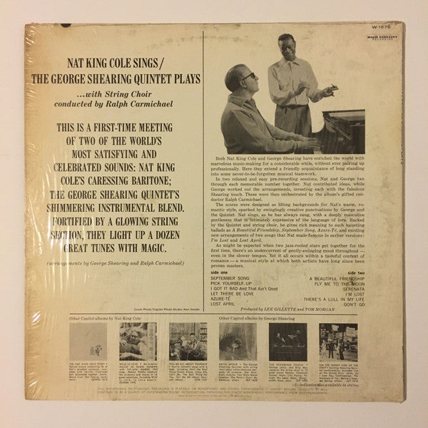 Nat King Cole Sings George Shearing Plays