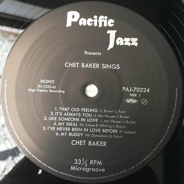 Chet Baker Sings