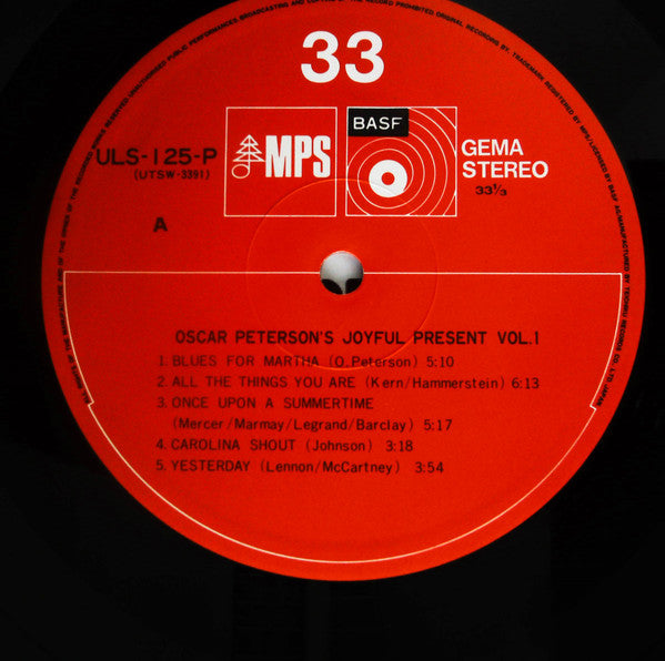 Oscar Peterson's Joyful Present