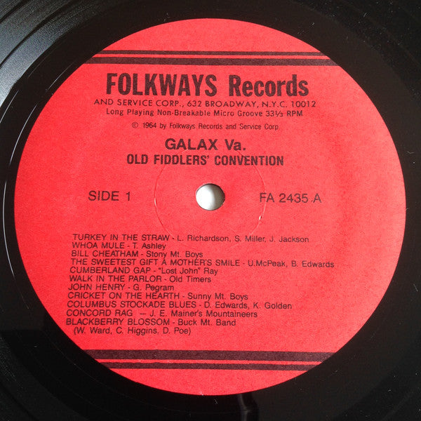 Galax Va. Old Fiddlers' Convention