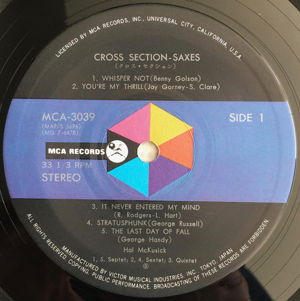 Cross Section-Saxes